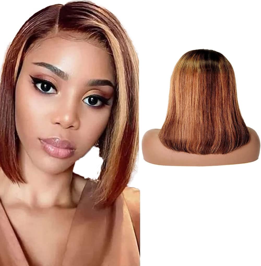 Jczijcx Perruque Bresilien Human Hair Wigs For Black Women Blond Wig 4x4 Lace Cl